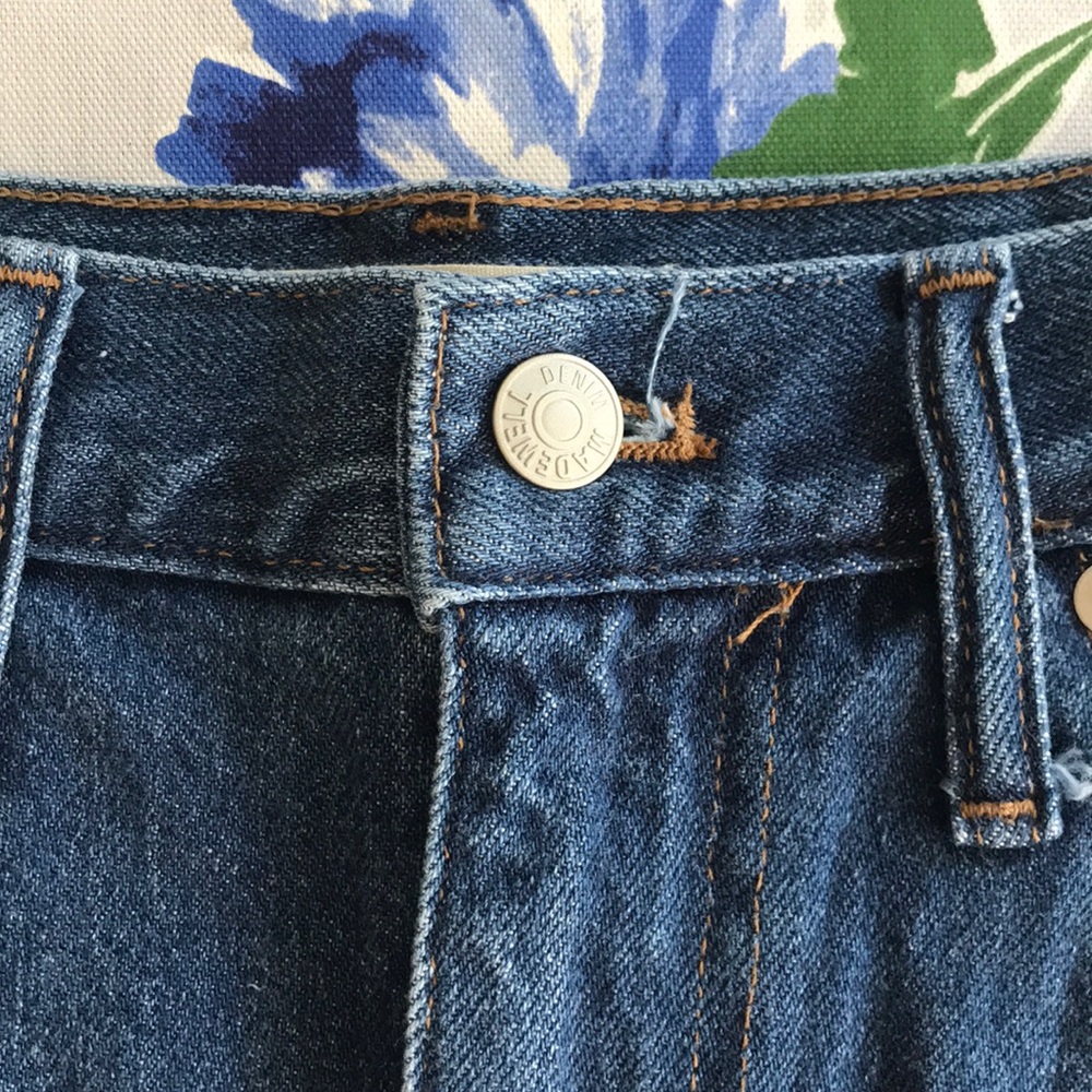Madewell McCaren cutout denim mini skirt - Picture 6 of 11